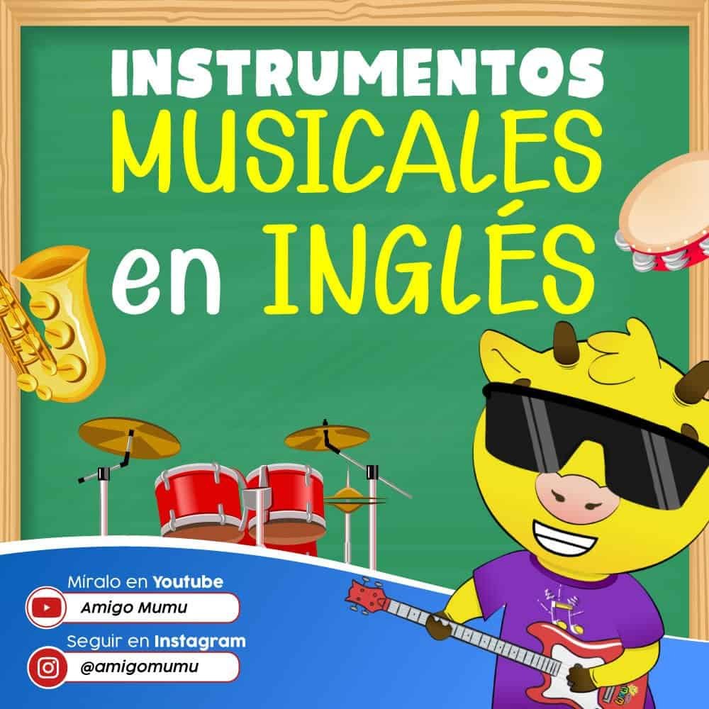 Instrumentos musicales en inglés