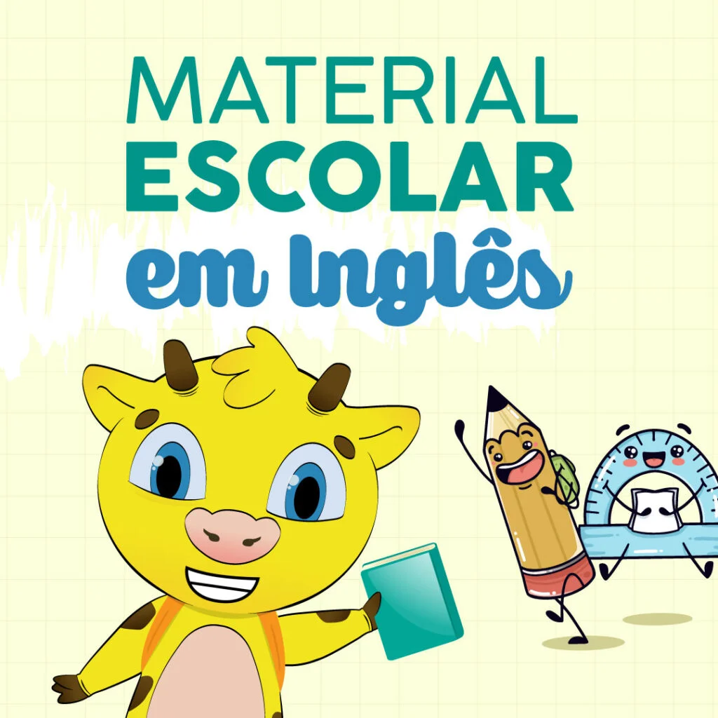 Material escolar me inglês